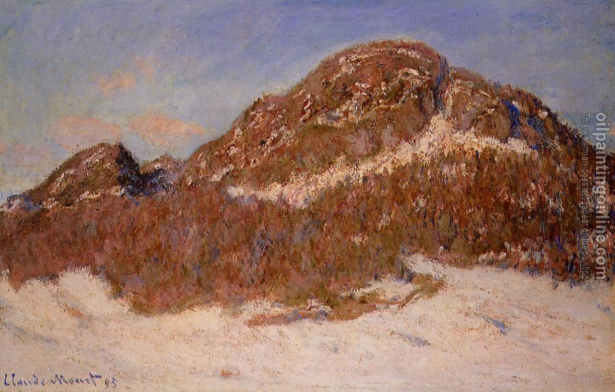 Monet, Claude Oscar - Mount Kolsaas